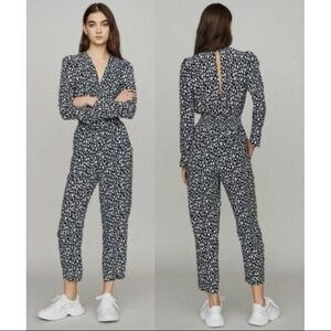 Maje Posima‎ Cloud Print Jumpsuit - NWT
